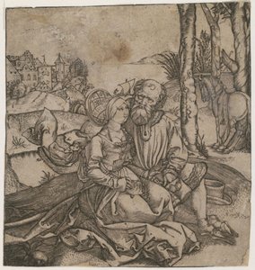 不揃いなカップル、c。 1495 作： Albrecht Dürer