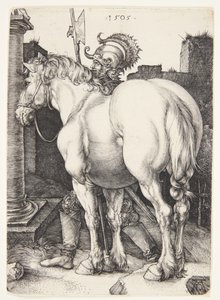 大きな馬 作： Albrecht Dürer