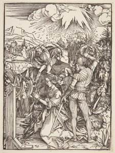聖カタリナの殉教 作： Albrecht Dürer