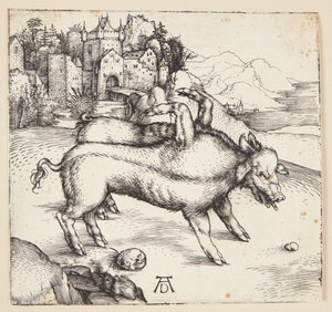ランザーの巨大な雌豚 作： Albrecht Dürer