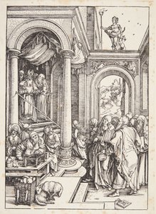 寺院での聖母のプレゼンテーション 作： Albrecht Dürer
