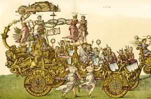 勝利の戦車 作： Albrecht Dürer