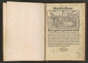 Stultifera navis (愚か者の船) 作： Albrecht Dürer and Various Artists, Sebastian Brant