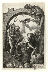 虚無のキリスト（アダムとイヴとともに 作： Albrecht Dürer