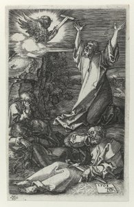 オリーブの木の庭のキリスト 作： Albrecht Dürer