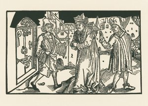 ダヴス、シモ、クレメス、1492-93年頃（木版画） 作： アルブレヒト・デューラーまたはデューラー