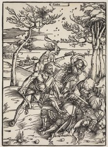 ヘラクレス征服カカス、1496年頃（木版画）