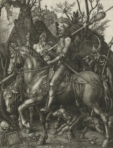 騎士、死、そして悪魔 作： Albrecht Dürer