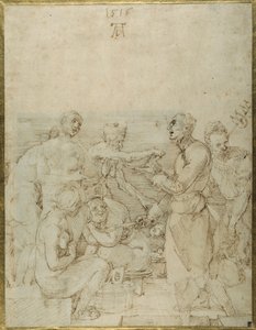 マドンナと子供 作： Albrecht Dürer