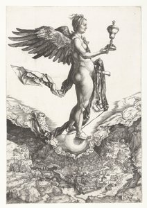 ネメシス（大いなる幸運） 作： Albrecht Dürer or Duerer