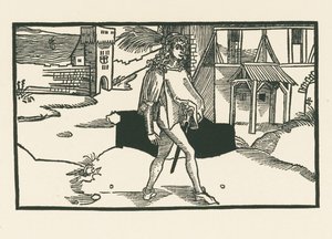 フェードリア 1492-93年頃 （木版画） 作： アルブレヒト・デューラーまたはデューラー