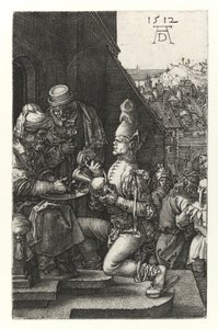 ピラトは手を洗う、1512 作： Albrecht Dürer