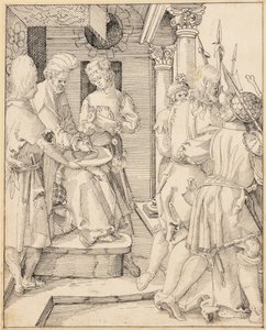 手を洗うピラト 作： Albrecht Dürer