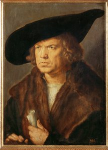 無名の男の肖像 作： アルブレヒト・デューラーまたはデューラー