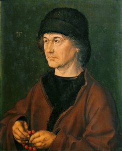 父の肖像（木画 作： Albrecht Dürer