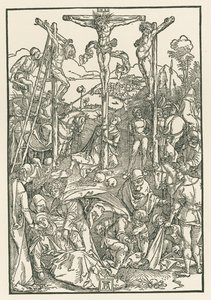 小カルヴァリ、1503-04年頃（木版画） 作： アルブレヒト・デューラーまたはデューラー