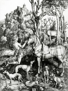 St.Eustace 作： Albrecht Dürer