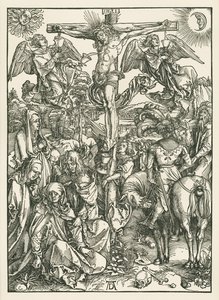 磔刑》1498年頃（木版画） 作： アルブレヒト・デューラーまたはデューラー