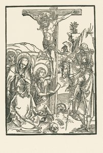 磔刑像 1500年頃（木版画） 作： アルブレヒト・デューラーまたはデューラー