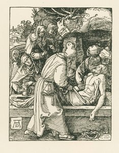 埋葬》1509-10年頃（木版画） 作： アルブレヒト・デューラーまたはデューラー