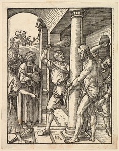 鞭打ち、1509-11 作： Albrecht Dürer