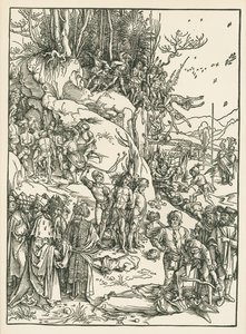 万人の殉教》1496年頃（木版画） 作： アルブレヒト・デューラーまたはデューラー