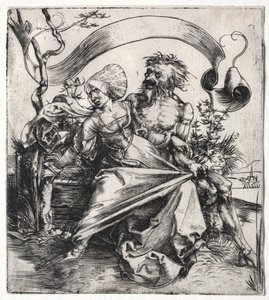 1495年頃、ラヴィッシャー号（エングレーヴィング） 作： Albrecht Dürer or Duerer