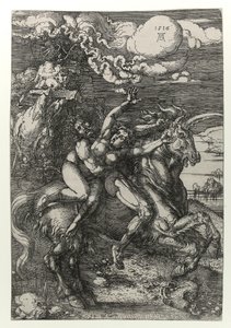 ユニコーンの誘拐事件 作： Albrecht Dürer