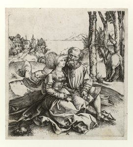 雑多な夫婦、1495年頃 作： Albrecht Dürer