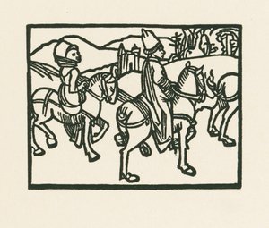 馬上の王子 1489-90年頃 （木版画） 作： アルブレヒト・デューラーまたはデューラー