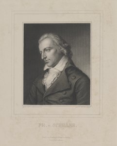 フリードリッヒ・フォン・シラーの肖像 1759-1805、c。 1840年