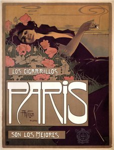 シガレットパリ、1901 作： Aleardo Villa