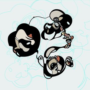 「流れるような形」の抽象画 作： 