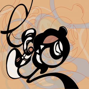 優雅なグラフィックの流れ 作： 