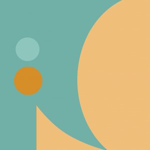 穏やかな幾何学的な曲線 作： 