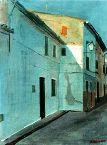 チバ通り（Calle de Chiva 作： Alejandro Cabeza