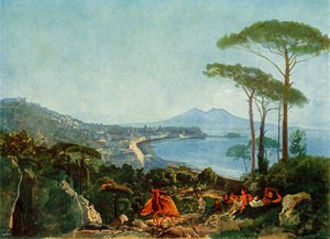 ナポリの道からポッツオーリ、c1830年代、1965年のビュー。 作： Aleksandr Ivanov
