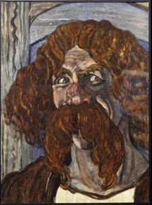 M・グリンカのオペラ「ルスランとリュドミラ」でファーラフを演じたフョードル・シャリャピン 作： Aleksandr Jakovlevic Golovin