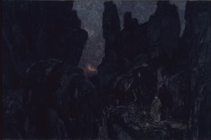 G.ビゼーによるオペラカルメンの舞台デザイン、1908年 作： Aleksandr Jakovlevic Golovin