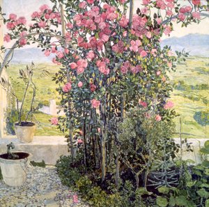 ウンブリアの谷、1910年代。 作： Aleksandr Jakovlevic Golovin