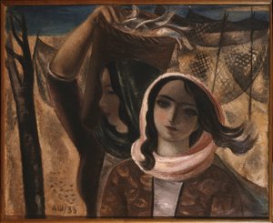 漁師。 Alexander Vasilievich Shevchenko（Alexander Shevchenko）（1883-1948）による絵画、キャンバスに油彩 作： Aleksandr Vasilievich Shevchenko