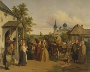 出発、1850 作： Aleksei Filippovich Chernyshev