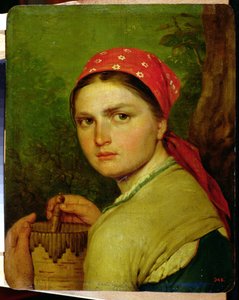 1824年頃の白樺の壺の少女