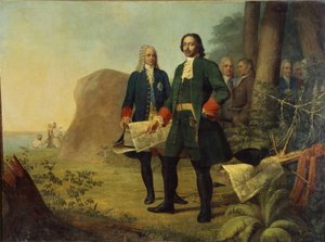 ピーター大王。サンクトペテルブルクの創設、1838