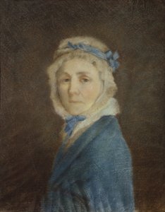 マリア・ニキフォロヴナ・ストロミロワの肖像、c。 1815 作： Aleksei Gavrilovich Venetsianov