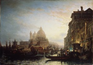 1856年のヴェネツィア 作： Aleksei Petrovich Bogolyubov