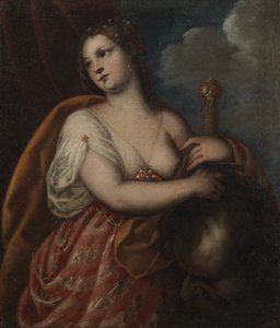 ホロフェルネスの首を持つユディット』1635年頃（油彩・キャンバス 作： Alessandro  Varotari