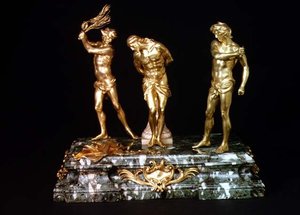 キリストの鞭打ち 17世紀半ば（金銅製 作： Alessandro Algardi