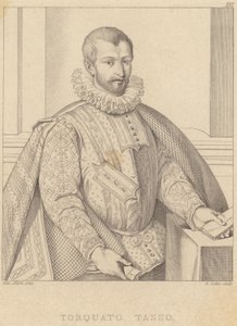 Torquato Tassoの肖像 作： Alessandro Allori
