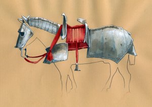 馬鎧 イラスト：アレッサンドロ・ロナティ